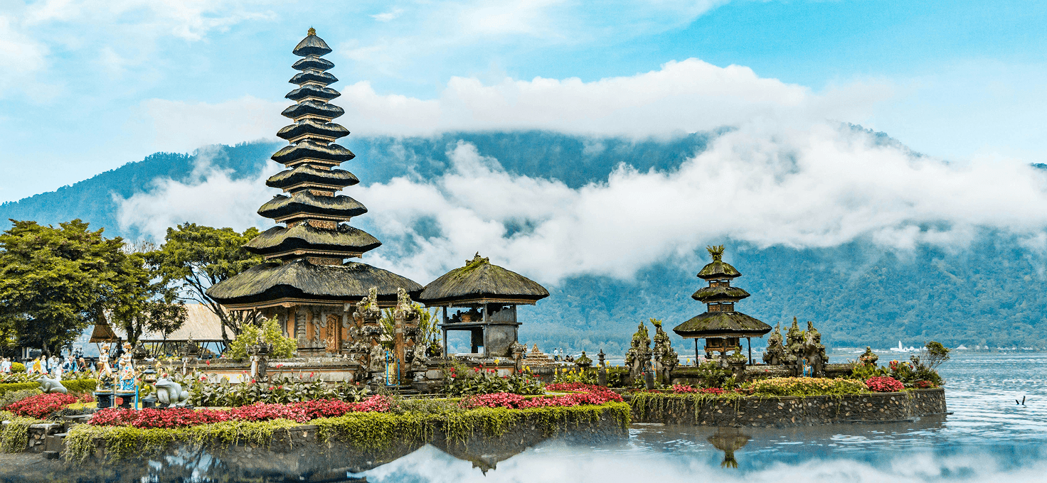 Ulun Danu Beratan Temple, Danau Beratan, Candikuning, Kabupaten de Tabanan, Bali, Indonesia