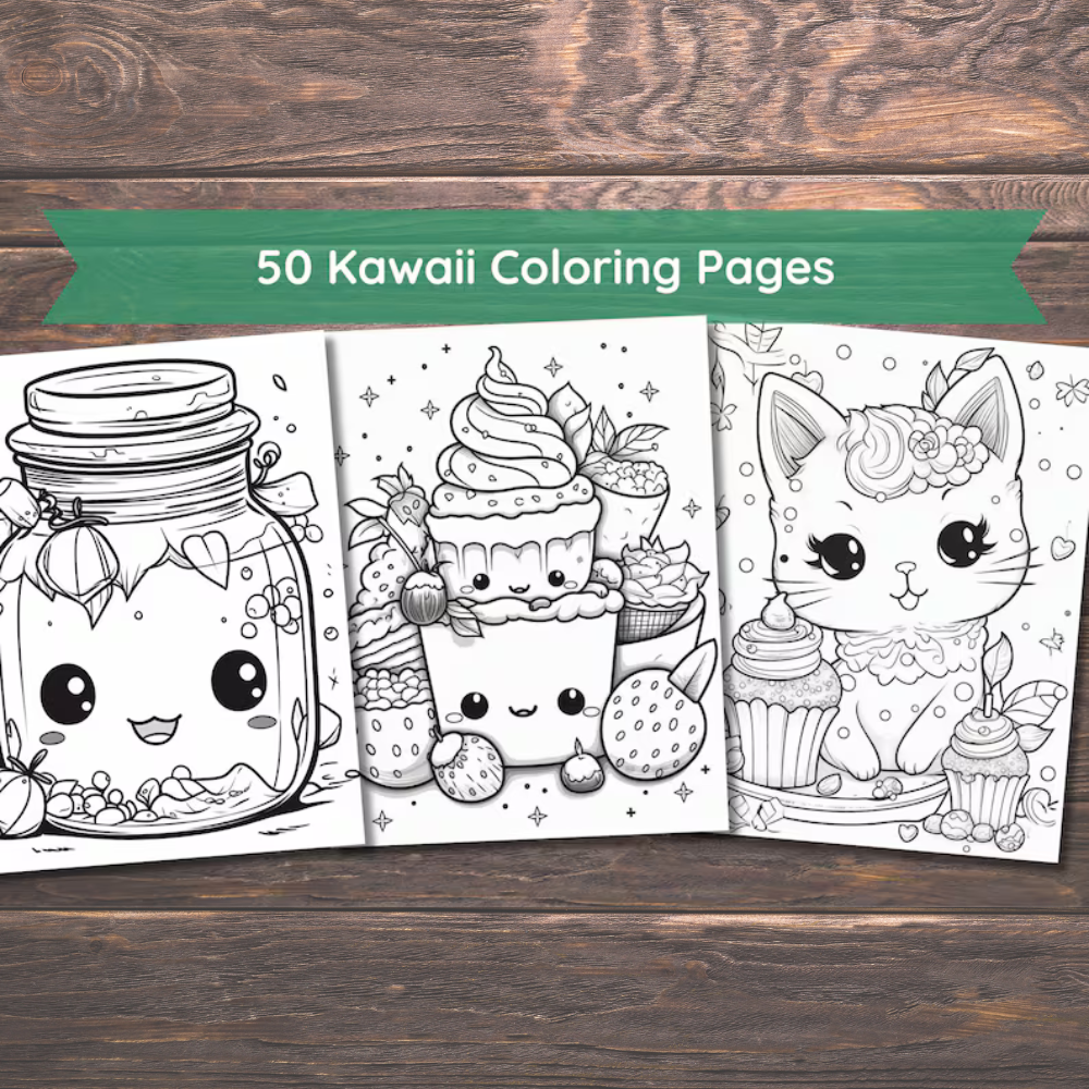 Kawaii Coloring Fun